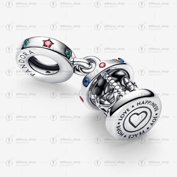 Pandora Spinning Carousel Dangle Charm - Picture 2 of 7